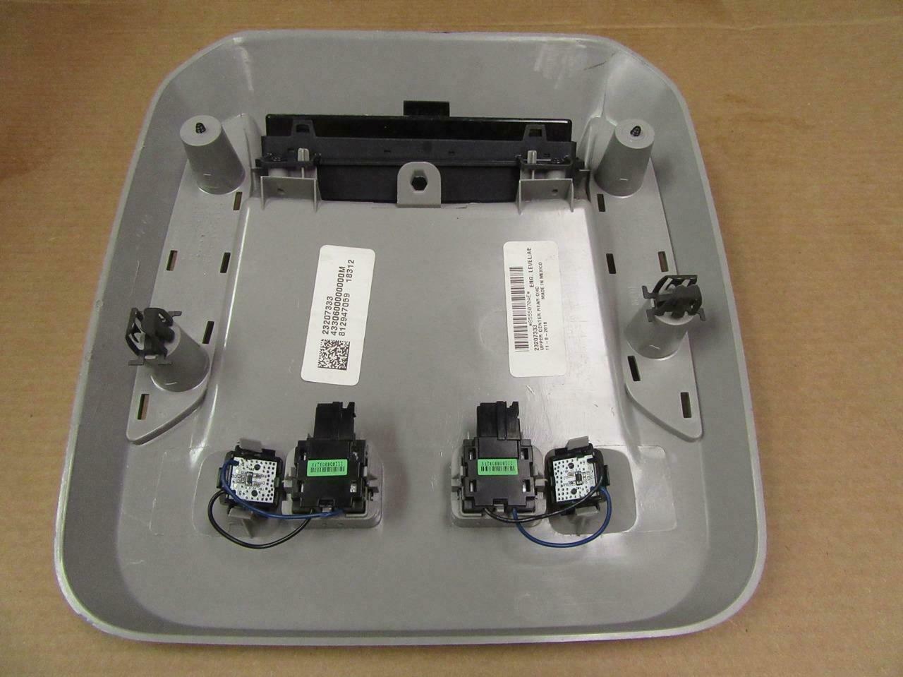 OEM 20152018 GMC Tahoe GMC Yukon Overhead Console Panel Gray 23207333