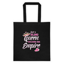 Just a Bling Queen Building her empire Tote bag Jewelry Consultant - $28.22