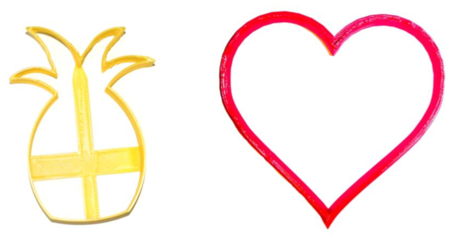 Y.n.g. Llc - You are a fineapple valentine looking fine set of 2 cookie cutters usa pr1220