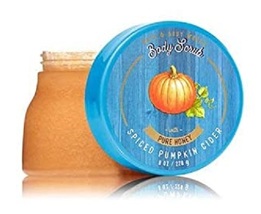 Bath &amp; Body Works Spiced Pumpkin Cider Body Scrub w Pure Honey 8 oz - $16.99