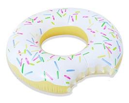 Swim About Large Donut Swim Ring Tube Pool Beach Inflatable Floats for Adults Wo