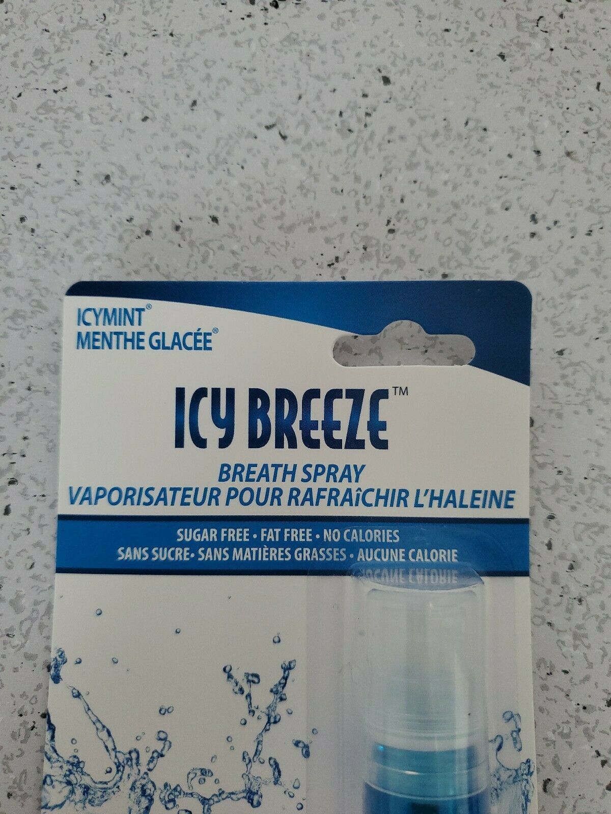 ICY BREEZE FRESHENS BREATH MOUTH SPRAY Icymint NewSealed Other