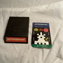 Intellivision : ASTROSMASH Game Cartridge and Overlay, 1981 - $4.46