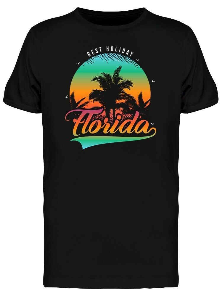 Colorful Florida Graphic Tee Mens TShirts
