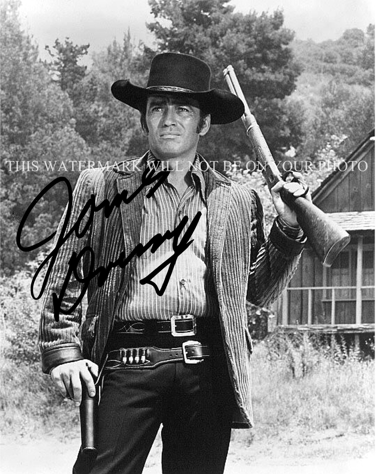 James Drury The Virginian Signed Autograph And Similar Items