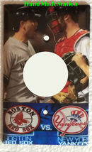 NY Yankees VS Boston Red Sox Light Switch Duplex Power Outlet Wall Cover Plate image 13