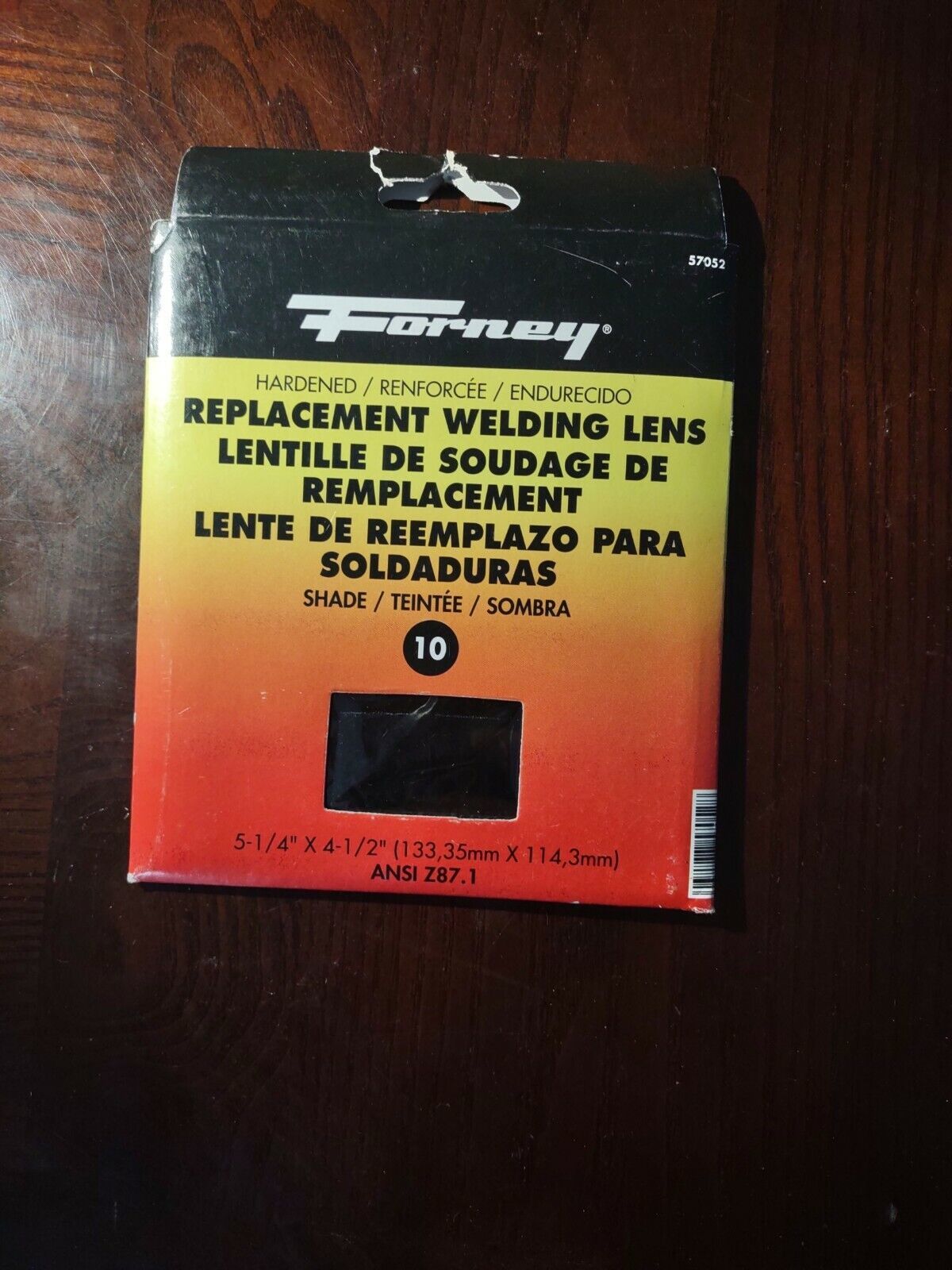 Forney Replacement Welding Lens 51/4" X 41/2" Welding Protective Gear