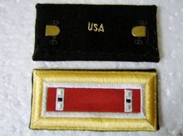 Army Shoulder Boards Straps - Engineer Corps WO1 Female Pair Nip - $14.00