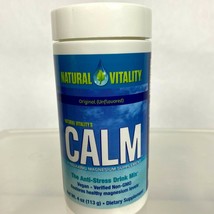Natural Vitality Calm Magnesium Supplement Drink Mix Original 4 OZ 113 g - $14.84