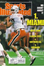 Sports Illustrated Magazine, January 8 1990, No Doubt About It, No 1 Miami - $3.25