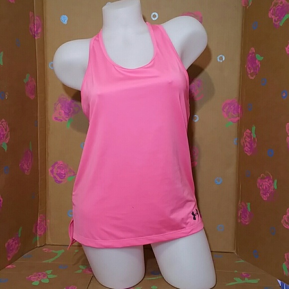 Primary image for Under Armour Hot Pink Racer Back Tank L