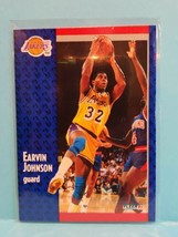 1991-92 Fleer Basketball Earvin Magic Johnson #100  Lot of 2 - LA Lakers NM/MT - $1.98