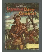 WALT DISNEY&#39;S LEGENDS OF DAVEY CROCKETT   original 1st edition  1955  EX... - $47.31