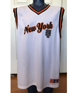 New York Mets Basketball Sleeveless Tank Jersey MLB Basketball Mesh LEE ... - $24.72