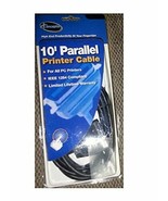 iConcepts 10 Parallel Printer Cable For All PC Printers Made In USA - $17.81