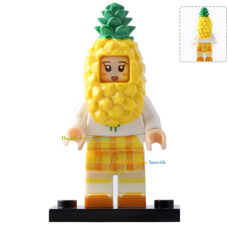Pineapple - Cartoon Movie Minifigures Lego Compatible Toys