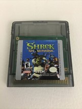 Nintendo Game Boy Shrek Fairy Tale Freak Down Video Game Clear Cartridge... - $10.84