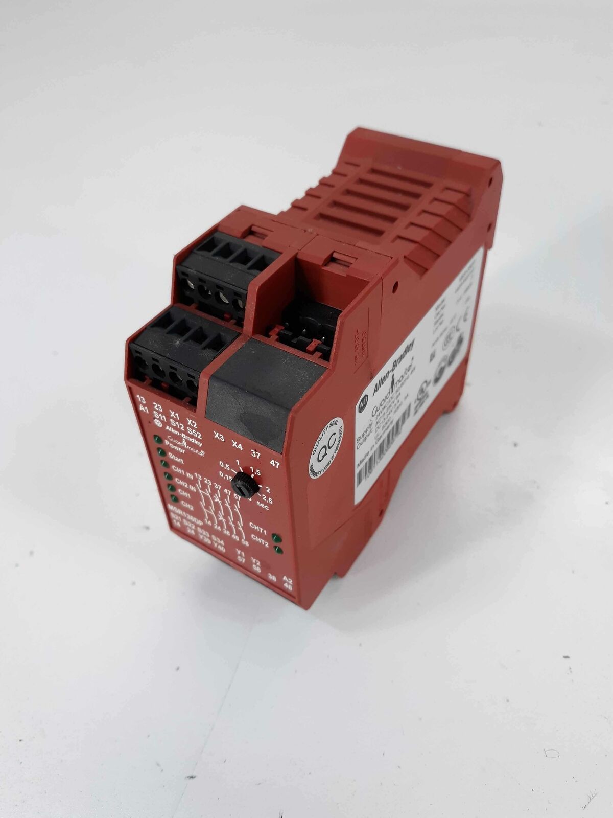 AllenBradley MSR138DP Safety Relay Ser B 24VAC/DC General Purpose Relays