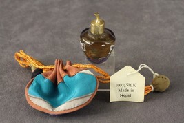 Vintage Miniature Perfume Fragrance Bottle Lolita Lempicka in Silk Nepal... - $24.74