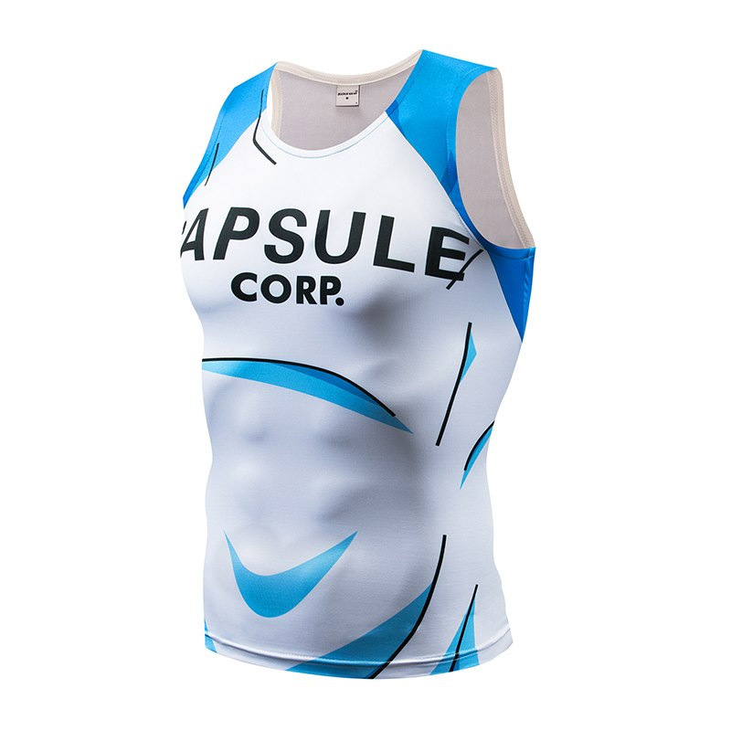 Dragon Ball Trunks Capsule Corp Sleeveless TShirt Tank Top TShirts, Tank Tops