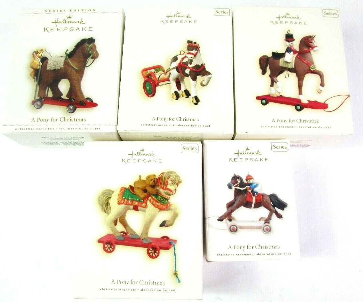 Father Christmas white 2016 Hallmark Keepsake Christmas ornament in orig box
