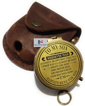 NauticalMart Brass Compass Gift to My Son Compass,My Son,to My Son,Son from Dad