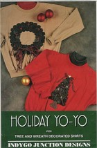Vintage Holiday Yo-Yo Indygo Junction Designs - #530 - $2.00