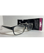Foster Grant +2.50 Lucille Reading Glasses Black While Polka Dots with Case - $12.99