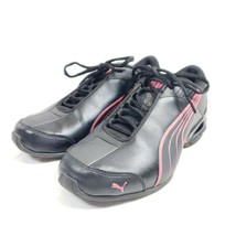 Puma Super Elevate Training Shoes Women&#39;s Size 7/37.5 Black Leather - $40.61