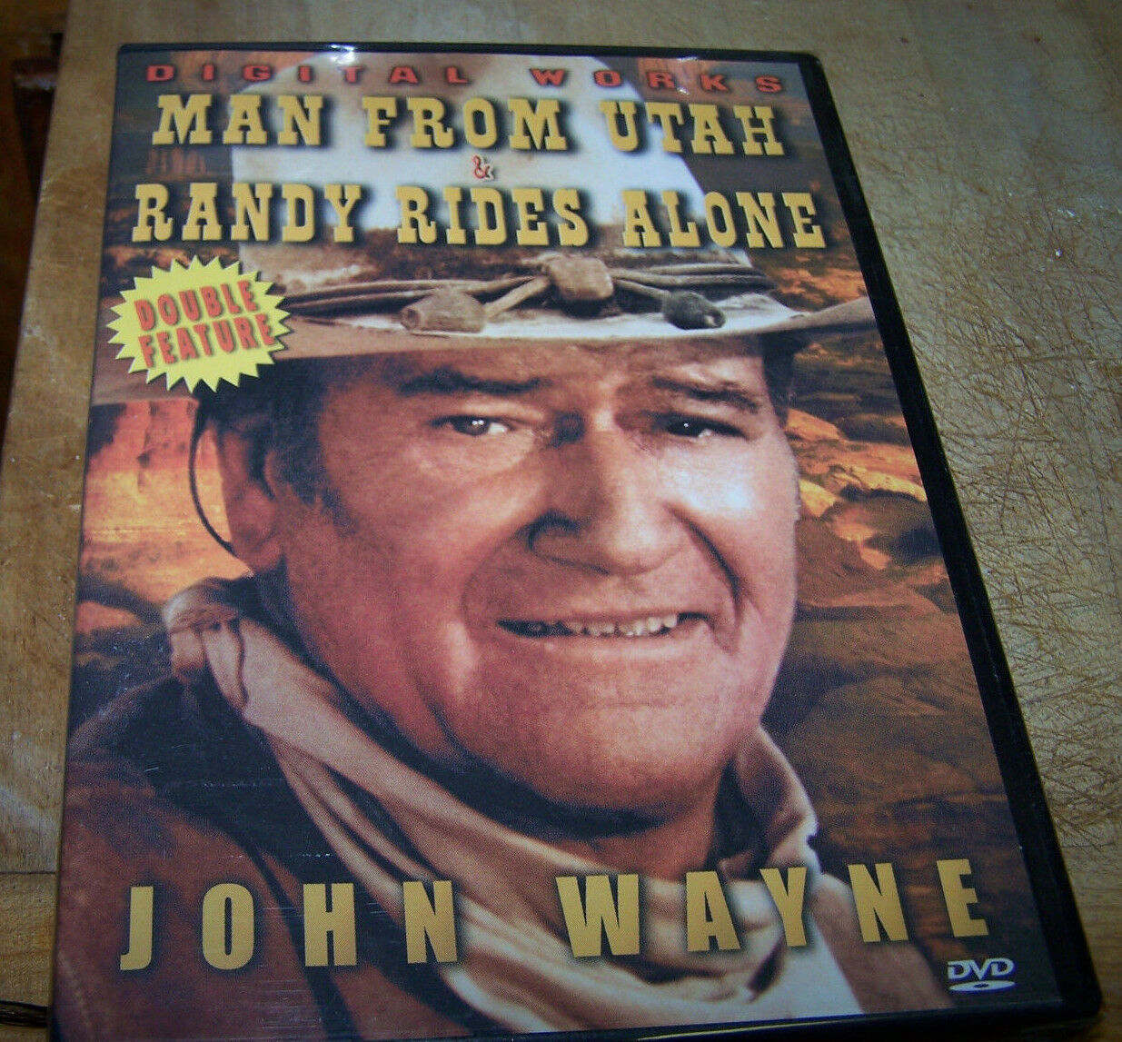 John Wayne - Double Feature: The Man From Utah/Randy Rides Alone (DVD ...