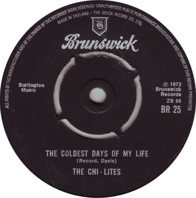 the chi lites the coldest days of my life the chi lites the coldest days of my life