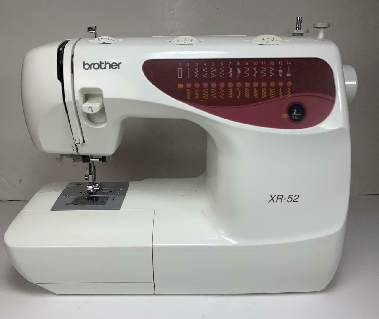 Brother Model XR-52 Sewing Machine - EXCELLENT w/ Case TESTED & WORKS w