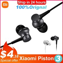 Original Xiaomi Piston 3 Headphones Wired Bass Headphones 3.5mm In-Ear Sports He - $17.04