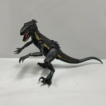 Jurassic World Park BLACK INDORAPTOR Figure Mattel Dinosaur Super Poseable 2017 - $52.87