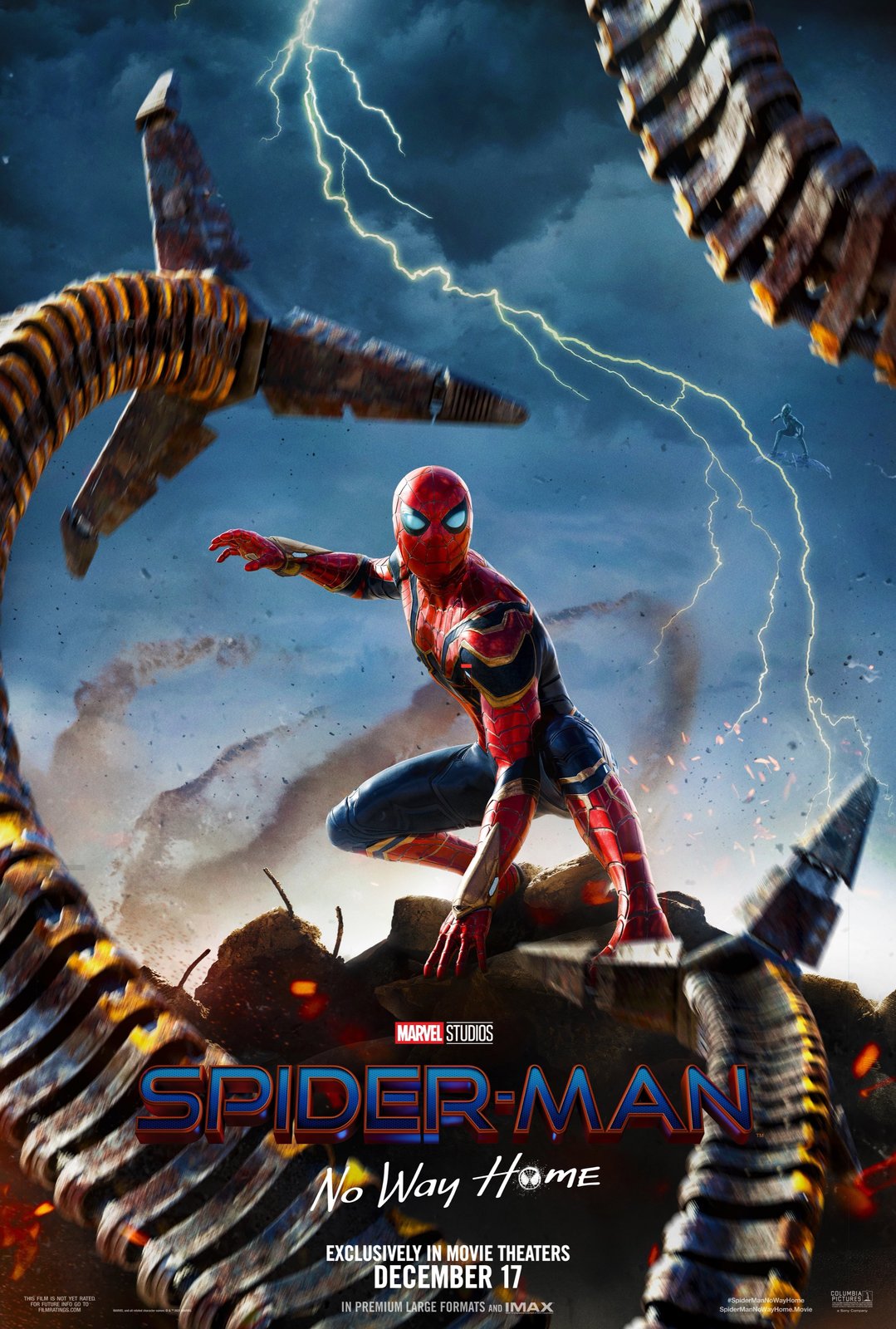 Spider-Man No Way Home Poster Marvel Comics Art Film Print Size 24x36 27x40 #2