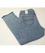 Lee Women&#39;s Ankle Skinny Jeans High Rise Slim Fit Size 18 Medium Blue Bu... - $47.20