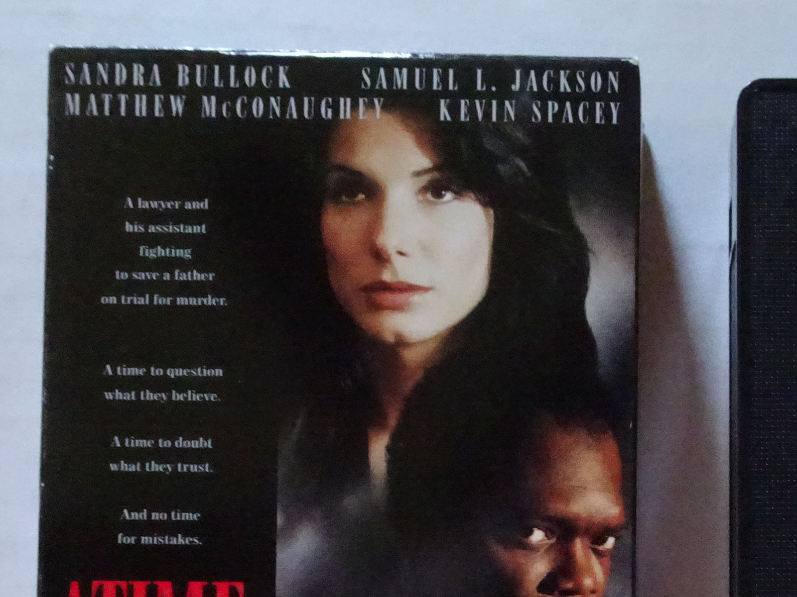 A Time To Kill Vhs 1996 With Samuel L Jackson Sandra Bullock