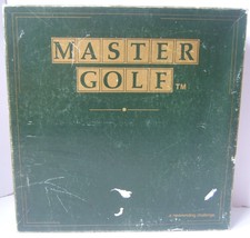Master Golf Board Game Complete Vintage 1986 Trivia - $15.36