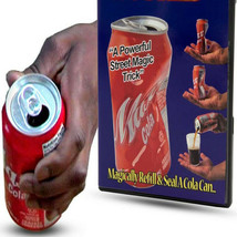 David Blaine Healed and Sealed Soda Beer Can like Anders Moden Magic WAT... - $14.99