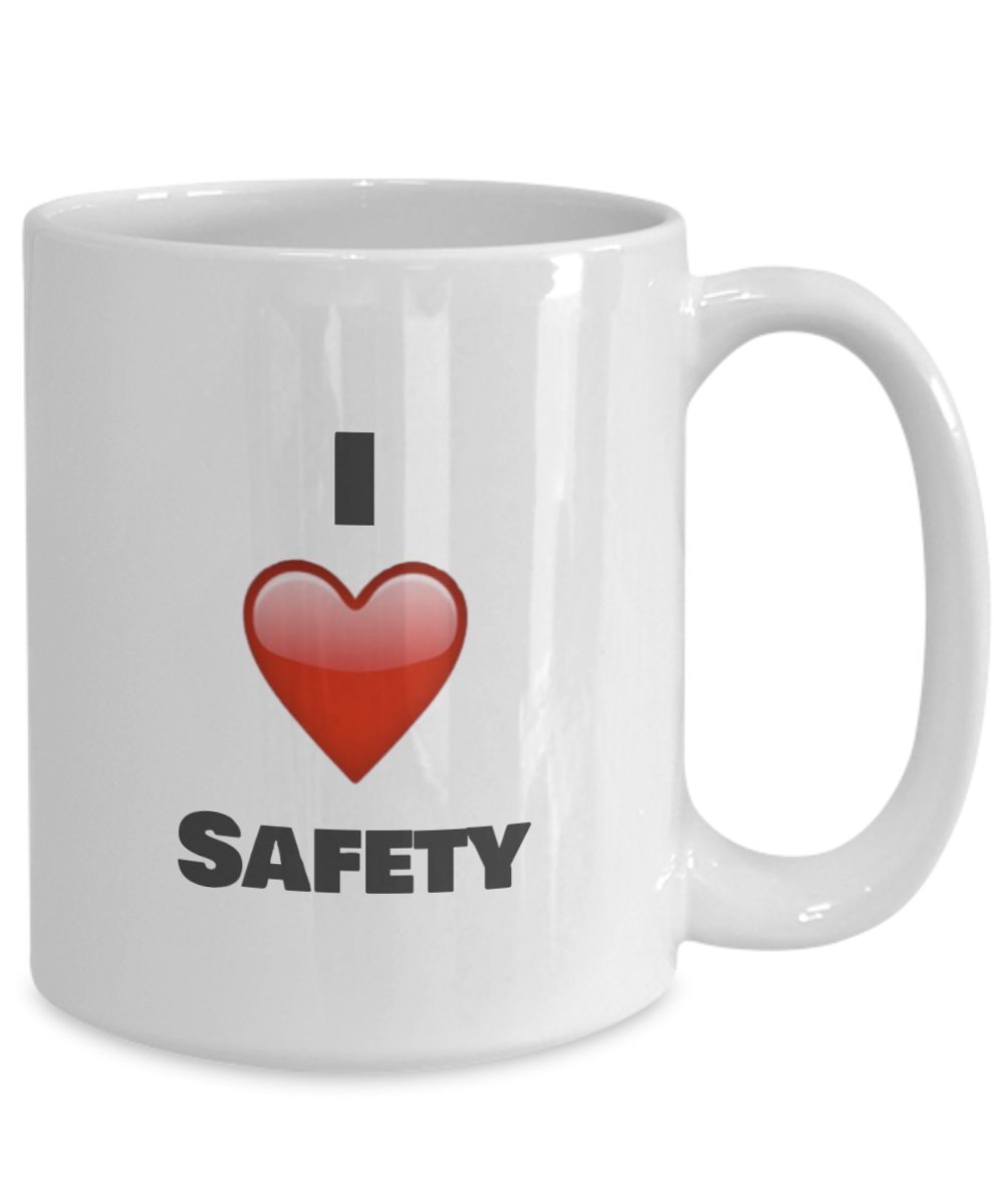 I Love Safety Coffee Mug Unique gifts idea Kitchen, Dining & Bar