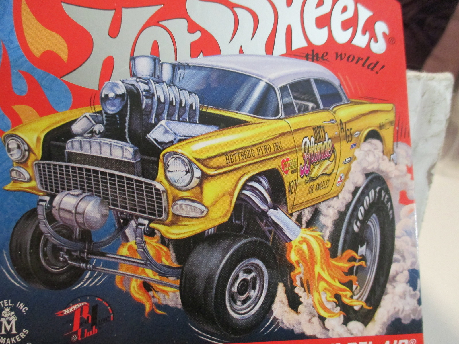 Hot Wheels 1/64 RLC 2022 - 55 Chevy Bel Air "Dirty Blonde" - Édition Collector En Or - Modèle Miniature Neuve