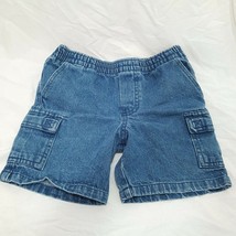 Denim Shorts Blue Bugle Boy Size 4T 4 Pull on - $14.99