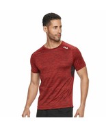 New Fila Sport Performance Space Dyed shirt in Red Medium - £11.90 GBP