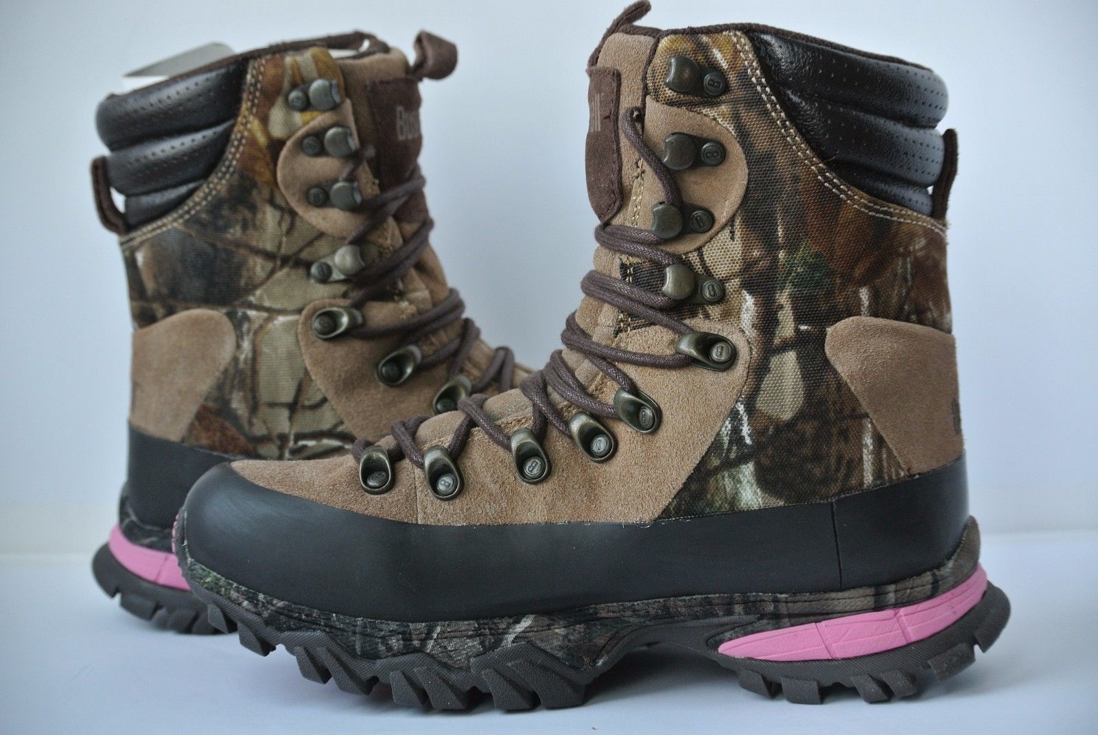 NEW Bushnell Women's Sz 6 M Brown Sierra High Hunting Waterproof Boots