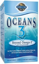 Garden of Life Ultra Pure EPA/DHA Omega 3 Fish Oil - Oceans 3 Beyond Omega 3 - $98.87