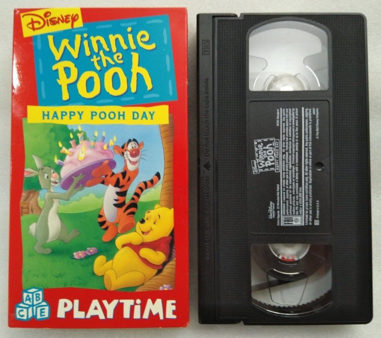 VHS Winnie the Pooh - Pooh Playtime - Happy Pooh Day (VHS, 1996) - VHS ...