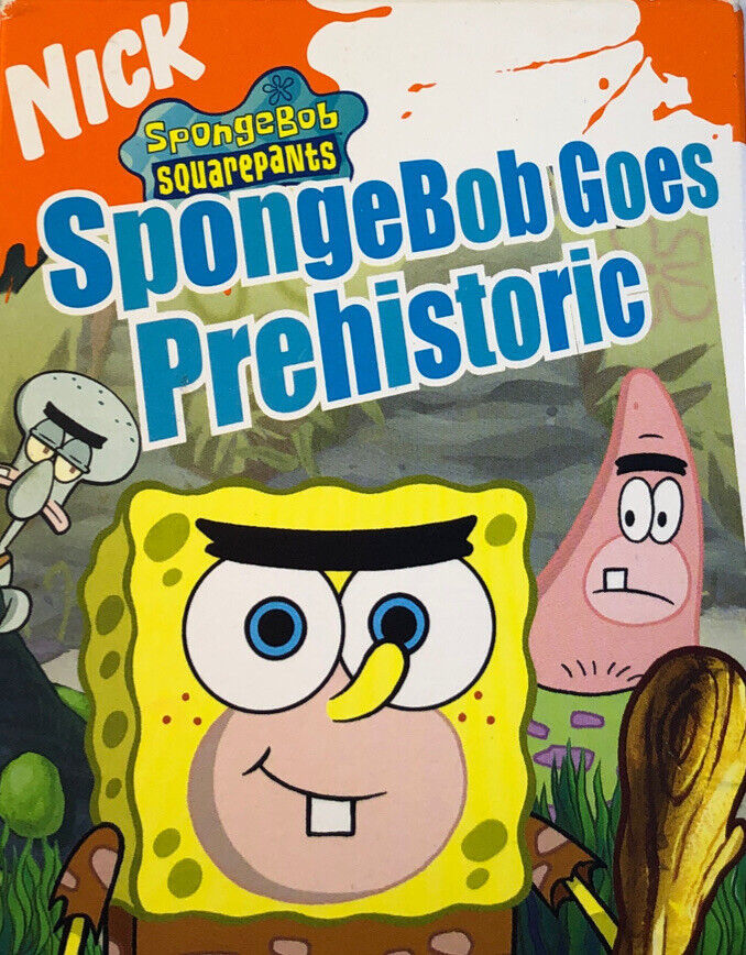 SHIP24-SpongeBob Squarepants Goes Prehistoric(VHS 2004) Nickelodeon ...