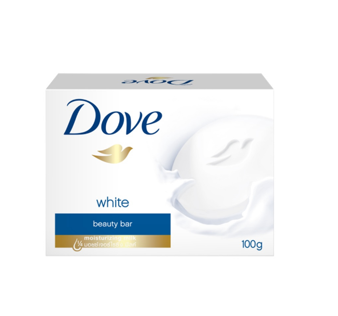 10 x Dove White Beauty Bar Soap 100g Express Shipping To USA