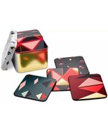 Fossil Gifting Paper Coaster Set of 16 Bar Coasters Multi-Color - $14.50