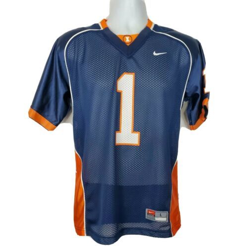 Orange Football Fighting Illini Jersey Youth Small / Tip Reiman | #89